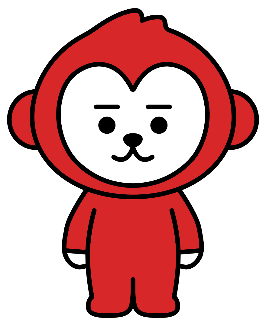 学猿 マスコット